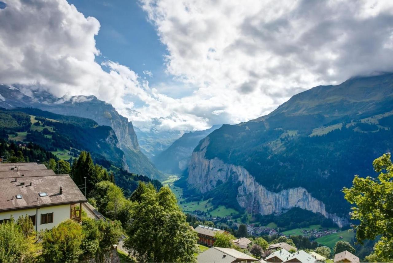 Hotel Regina Wengen Kültér fotó