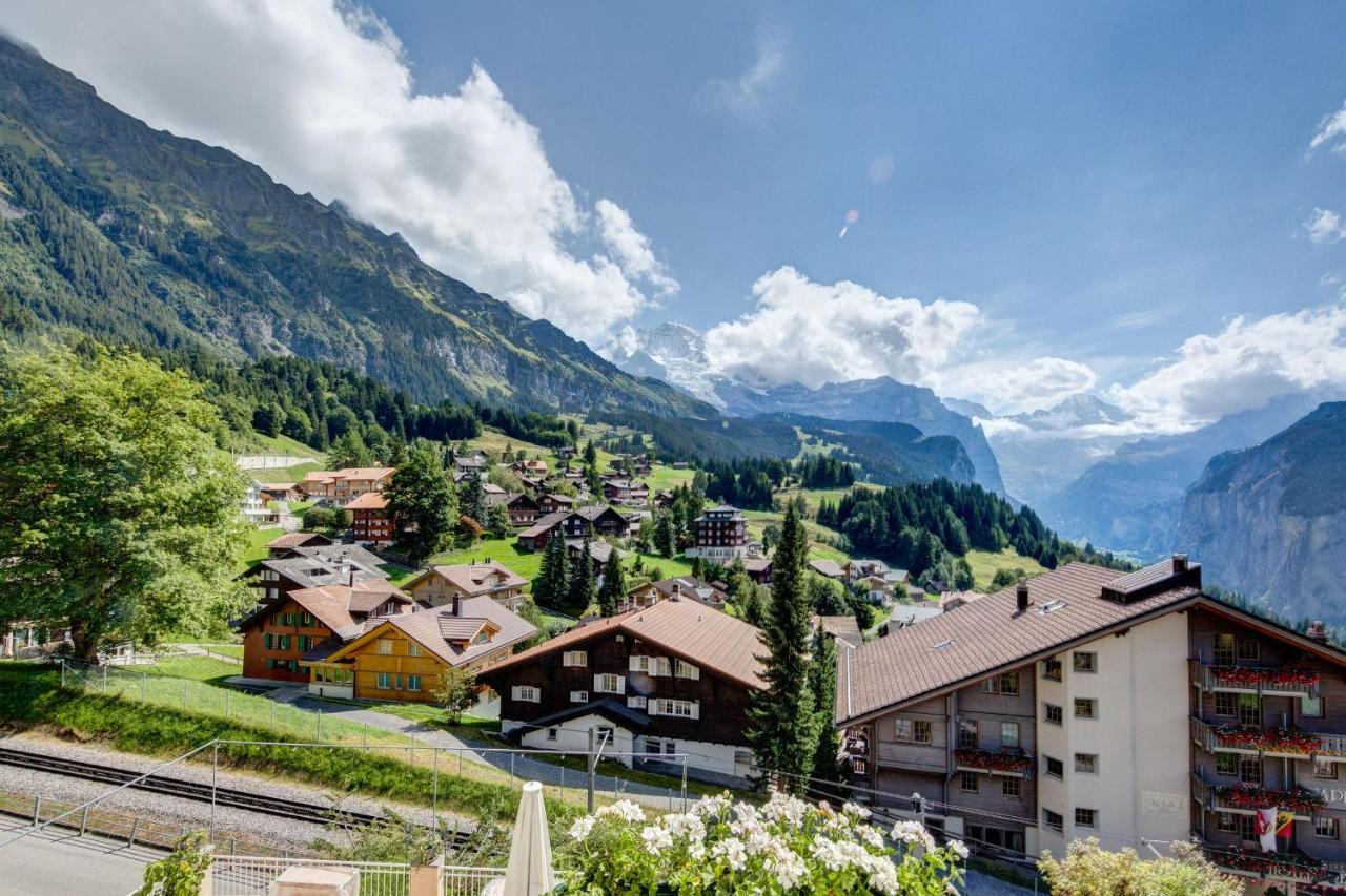 Hotel Regina Wengen Kültér fotó
